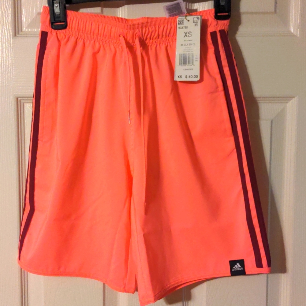 Adidas swim trunks mens xs